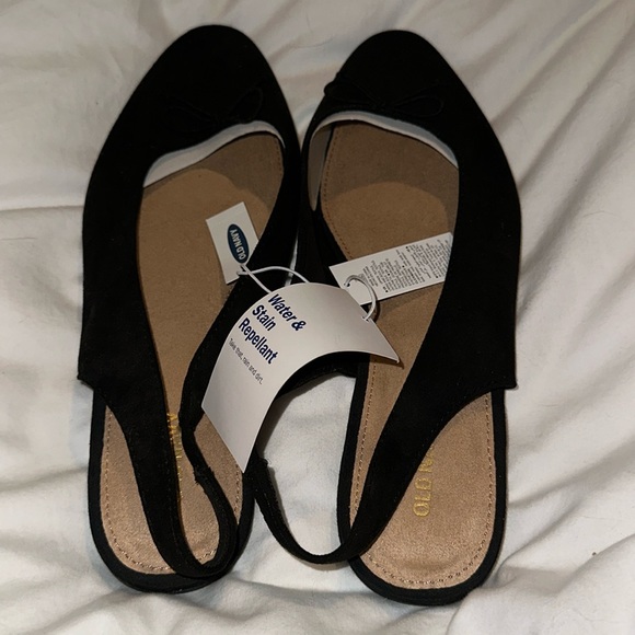 Old Navy Shoes - 3/$10 - Old Navy Water Stain Repellent Slingback Ballet Flats